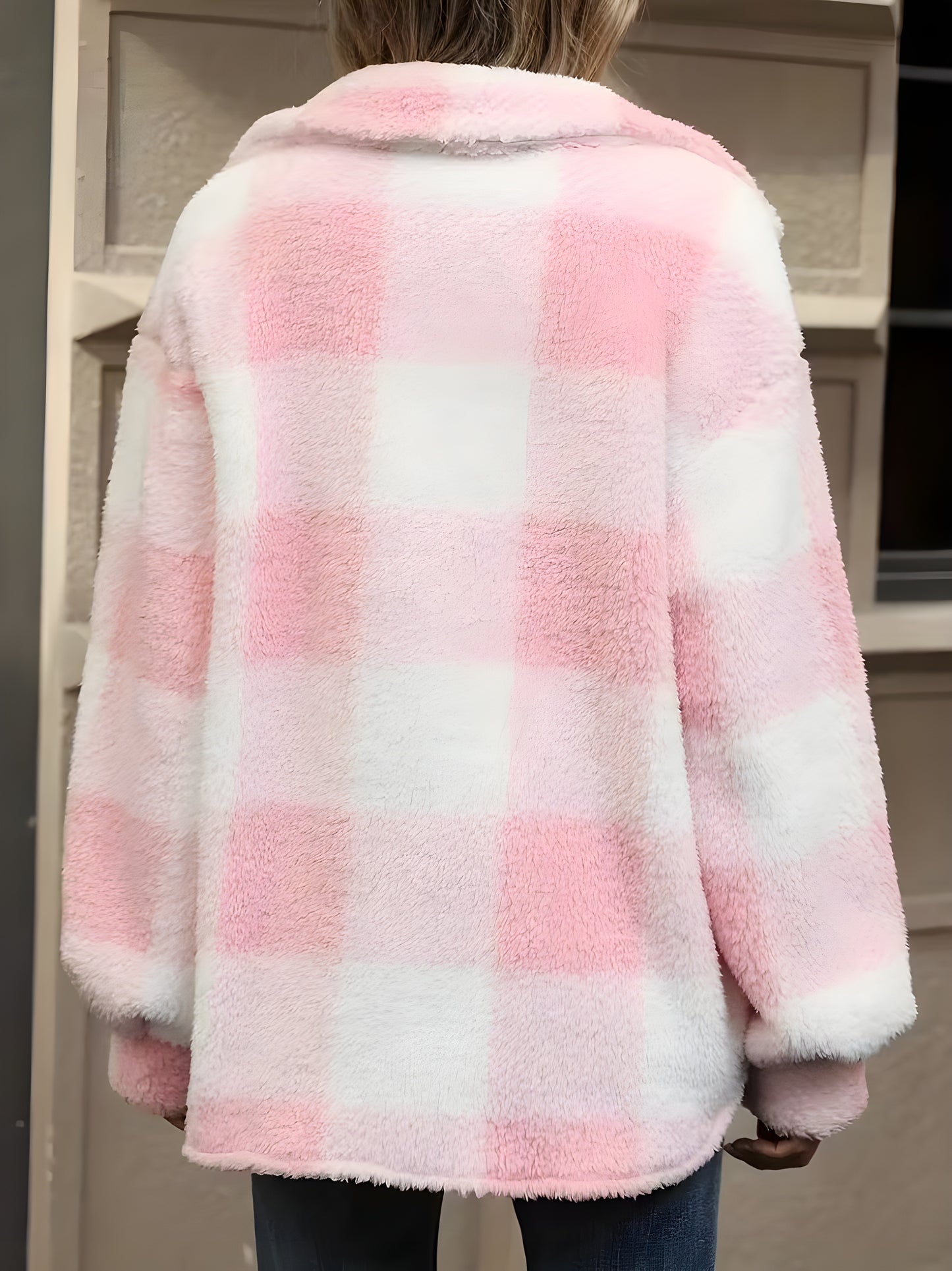Glacier Glow Teddy Coat