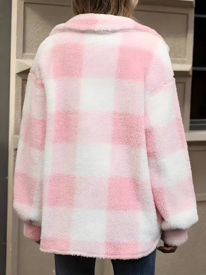 Glacier Glow Teddy Coat